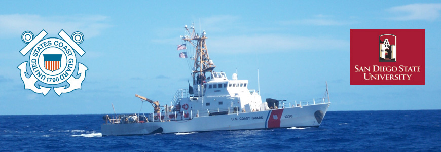 Coast Guard Cutter KISKA at sea